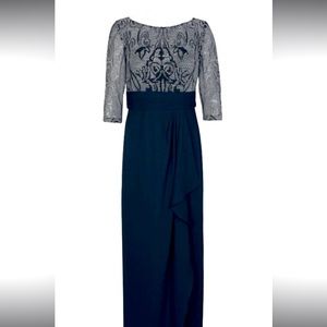 JS Collection Navy Evening Gown, size 12